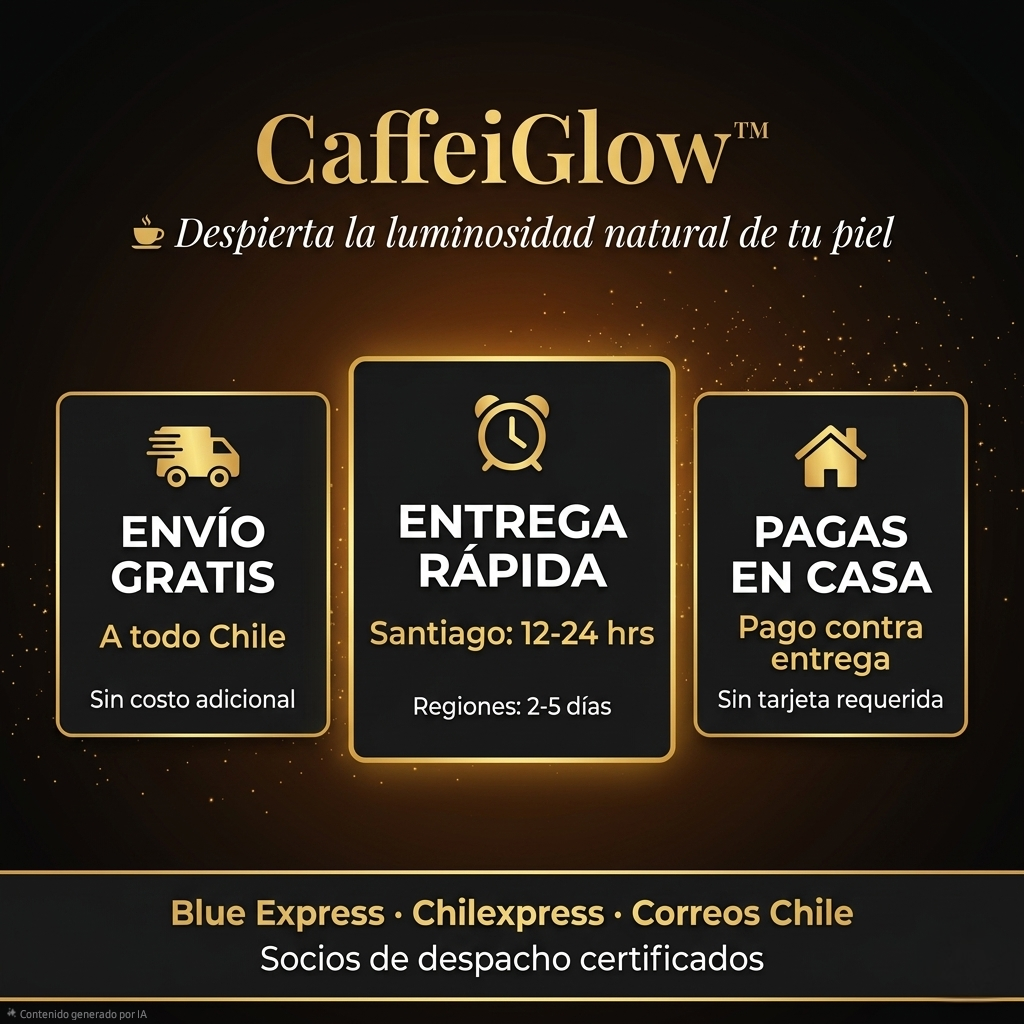 CaffeiGlow – Sérum Anti-Arrugas, Reafirmante y Reductor de Manchas