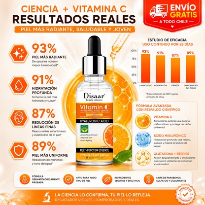 LuminaSkin - Ultra Sérum Vitamina C: Ilumina, Unifica y Revitaliza tu Rostro.