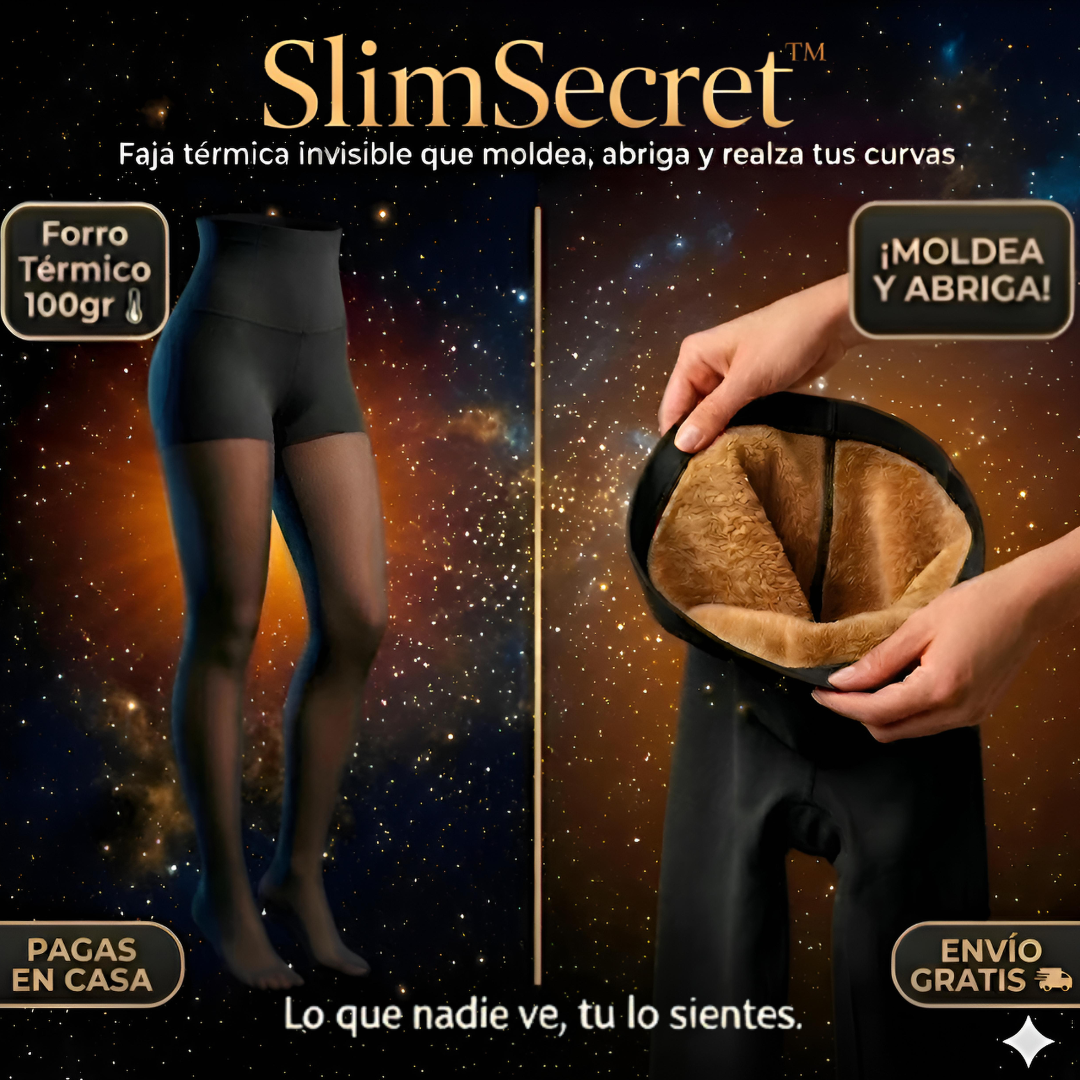 SlimSecret™ Faja Térmica Invisible que Moldea, Abriga y Realza tus Curvas