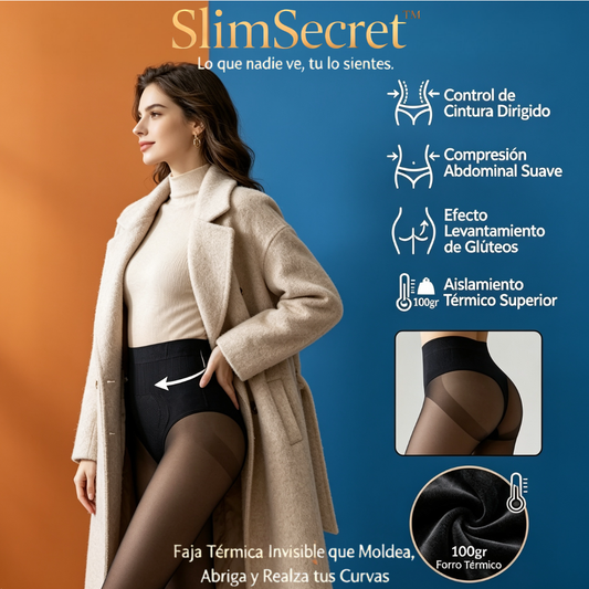 SlimSecret™ Faja Térmica Invisible que Moldea, Abriga y Realza tus Curvas